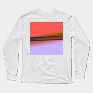 RED BLUE GREEN TEXTURE ART Long Sleeve T-Shirt